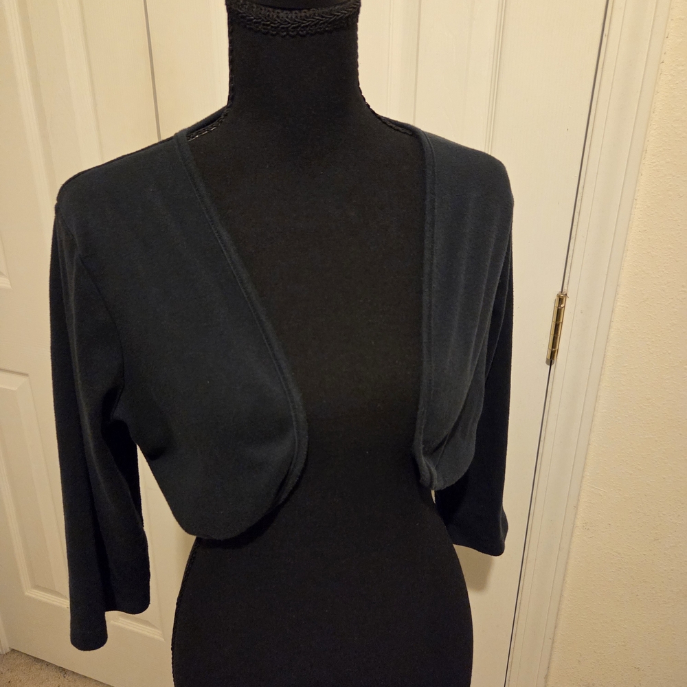 Off BLACK Bolero Jacket - Picture 2 of 3